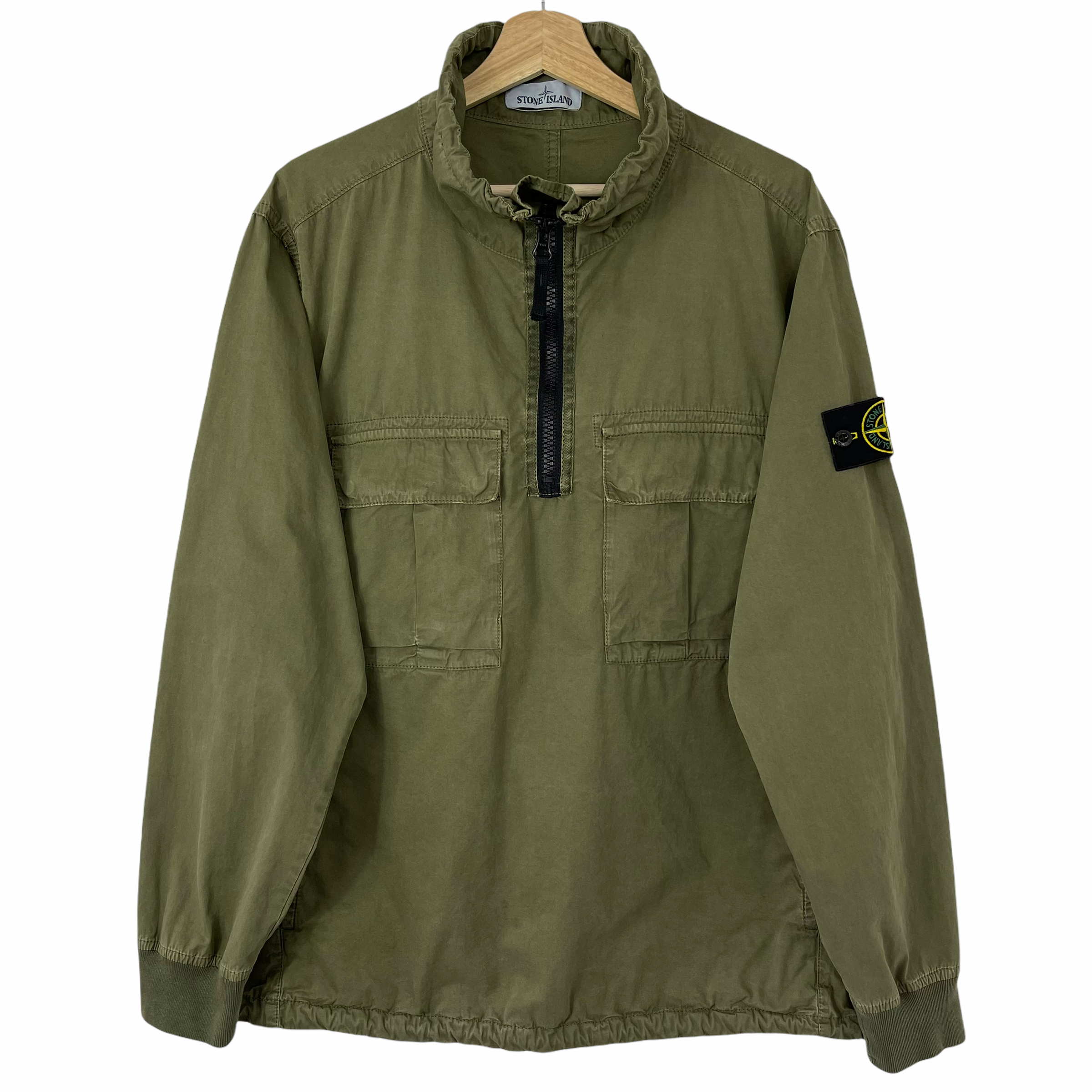 Stone Island Half Zip Smock Jacket Lightweight Jackets Stone