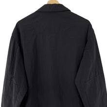 Load image into Gallery viewer, Ma.Strum Black Button Up Multi Pocket Overshirt - Medium (M) PTP 23.5&quot;
