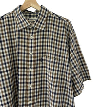 Load image into Gallery viewer, Aquascutum House Check Short Sleeved Shirt - Double Extra Large (XXL) PTP 28.5&quot;
