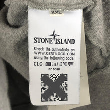 Load image into Gallery viewer, Stone Island Grey Crew Neck Logo Sweater - Double Extra Large (XXL) PTP 25.5&quot;
