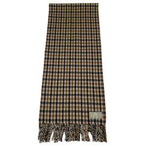 Aquascutum Classic House Check Pure Lambswool Scarf - One Size Fits All