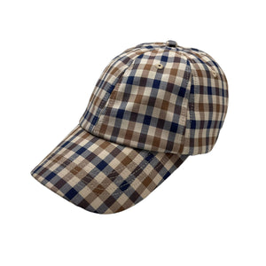 Aquascutum House Check Adjustable Cap  - One Size Fits All