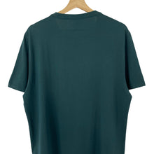 Load image into Gallery viewer, C.P Company Teal Short Sleeved Logo T-Shirt - Extra Large (XL) PTP 22&quot;
