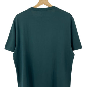 C.P Company Teal Short Sleeved Logo T-Shirt - Extra Large (XL) PTP 22"