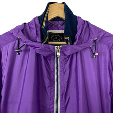 Load image into Gallery viewer, Paul and Shark Purple Hooded Logo Jacket - Large (L) PTP 21.5&quot;
