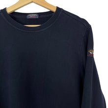 Load image into Gallery viewer, Paul and Shark Navy Crew Neck Sweater - Medium (M) PTP 20.75&quot;
