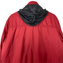 Load image into Gallery viewer, Paul and Shark Red Hooded Shimmer Jacket - Large (L) PTP 24.75&quot;
