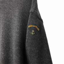 Load image into Gallery viewer, Paul and Shark Grey Bretagne Half Zip Pullover - Large (L) PTP 22.5&quot;
