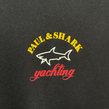 Load image into Gallery viewer, Paul and Shark Black Tyhoon 2000 Sweater - Extra Large (XL) PTP 24&quot;
