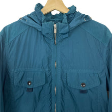 Load image into Gallery viewer, C.P Company Teal Multi Pocket Nysack Goggle Jacket - 50 PTP 20&quot;
