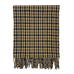 Aquascutum Classic House Check Pure Lambswool Scarf - One Size Fits All