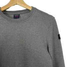 Load image into Gallery viewer, Paul and Shark Grey Crew Neck Sweater - Large (L) PTP 20&quot;
