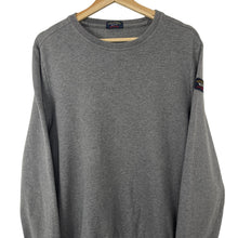 Load image into Gallery viewer, Paul and Shark Grey Crew Neck Sweater - Large (L) PTP 20.5&quot;
