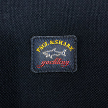 Load image into Gallery viewer, Paul and Shark Dk Navy Short Sleeved Polo - Medium (M) PTP 20.25&quot;
