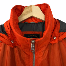 Load image into Gallery viewer, Paul and Shark Orange Nylon Full Zip Hooded Jacket - Large (L) PTP 23.75&quot;
