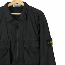 Load image into Gallery viewer, Stone Island Black Double Pocket Overshirt - Double Extra Large (XXL) PTP 25.75&quot;
