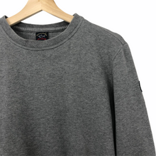 Load image into Gallery viewer, Paul and Shark Grey Crew Neck Sweater - Medium (M) PTP 21.5&quot;
