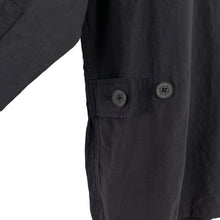 Load image into Gallery viewer, Ma.Strum Black Button Up Multi Pocket Overshirt - Medium (M) PTP 23.5&quot;
