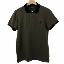 Load image into Gallery viewer, Paul and Shark Khaki Short Sleeved Polo - Small (S) PTP 19&quot;
