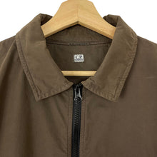 Load image into Gallery viewer, C.P Company Brown Full Zip Pocket Lens Overshirt - Double Extra Large (XXL) PTP 23&quot;
