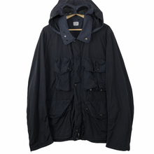 Load image into Gallery viewer, C.P Company Dark Navy Multi Pocket Goggle Jacket - 54 PTP 24.25&quot;
