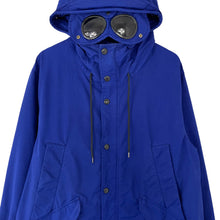 Load image into Gallery viewer, C.P Company Blue Micro Kei Multi Pocket Goggle Jacket - 54 PTP 25&quot;
