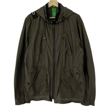 Load image into Gallery viewer, Ma.Strum Green Multi Pocket Hooded Lightweight Jacket - Extra Large (XL) PTP 24.5&quot;
