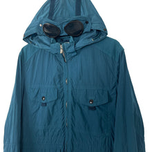 Load image into Gallery viewer, C.P Company Teal Multi Pocket Nysack Goggle Jacket - 50 PTP 20&quot;
