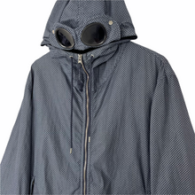 Load image into Gallery viewer, C.P Company Polka Dot Zip Up Goggle Hooded Jacket - 54 PTP 24&quot;
