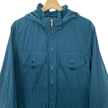 Load image into Gallery viewer, C.P Company Teal Multi Pocket Nysack Goggle Jacket - 50 PTP 20&quot;
