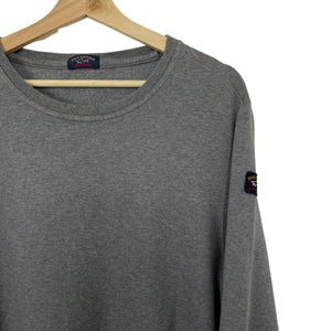 Paul and Shark Grey Crew Neck Sweater - Large (L) PTP 22"