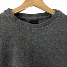 Load image into Gallery viewer, Paul and Shark Grey Logo Crew Neck Sweater - Medium (M) PTP 21.5&quot;
