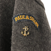 Load image into Gallery viewer, Paul and Shark Grey Bretagne Half Zip Pullover - Large (L) PTP 22.5&quot;
