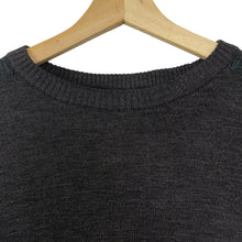 Load image into Gallery viewer, Paul and Shark Bretagne Grey Crew Neck Sweater - Large (L) PTP 25.25&quot;
