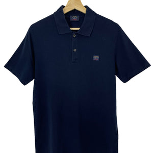 Paul and Shark Navy Short Sleeved Polo - Large (L) PTP 20"