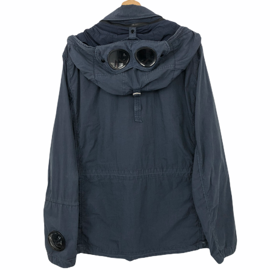 C.P Company Navy 50.3 Cinquanta Fili Goggle Jacket - 56 PTP 25