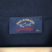 Load image into Gallery viewer, Paul and Shark Dk Navy Long Sleeved Polo - Double Extra Large (XXL) PTP 24.25&quot;
