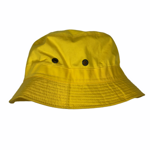 Vintage Paul and Shark Yellow Bucket Hat - Medium (M)