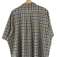 Load image into Gallery viewer, Aquascutum House Check Short Sleeved Shirt - Double Extra Large (XXL) PTP 28.5&quot;
