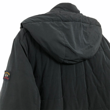 Load image into Gallery viewer, Paul and Shark Navy Padded Puffer Hooded Jacket - Medium (M) PTP 24&quot;
