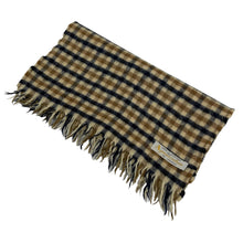 Load image into Gallery viewer, Aquascutum Classic House Check 100% Wool Scarf - One Size Fits All
