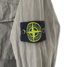 Load image into Gallery viewer, Stone Island Grey Double Pocket Overshirt - Large (L) PTP 21.75&quot;
