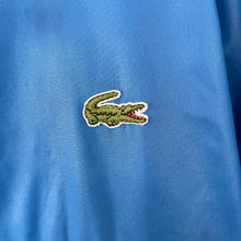 Load image into Gallery viewer, Vintage Light Blue Lacoste Izod Half Zip Cagoule - Medium (M) PTP 24.5&quot;
