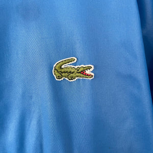 Vintage Light Blue Lacoste Izod Half Zip Cagoule - Medium (M) PTP 24.5"