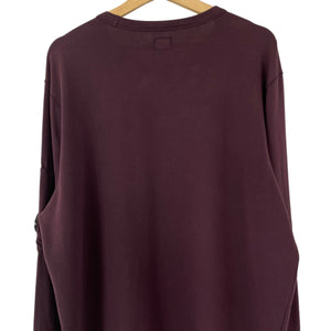 C.P Company Purple Crew Neck Lens Sweater - Double Extra Large (XXL) PTP 25"