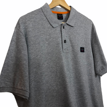 Load image into Gallery viewer, Paul and Shark Grey Short Sleeved Polo - Large (L) PTP 23.5&quot;
