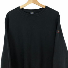 Load image into Gallery viewer, Paul and Shark Black Crew Neck Sweater - Extra Large (XL) PTP 23&quot;
