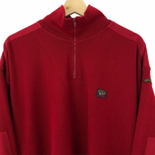 Load image into Gallery viewer, Paul and Shark Red Bretagne Half Zip Pullover - Extra Large (XL) PTP 26.5&quot;
