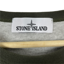 Load image into Gallery viewer, Stone Island Olive Short Sleeved Logo T-Shirt - Large (L) PTP 22.5&quot;
