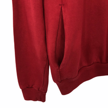 Load image into Gallery viewer, Paul and Shark Red Half Zip Pullover Sweater - Large (L) PTP 22&quot;
